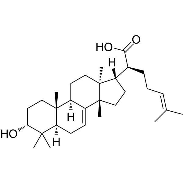 3α-Hydroxytirucalla-7,24-dien-21-oic acid 82509-40-8